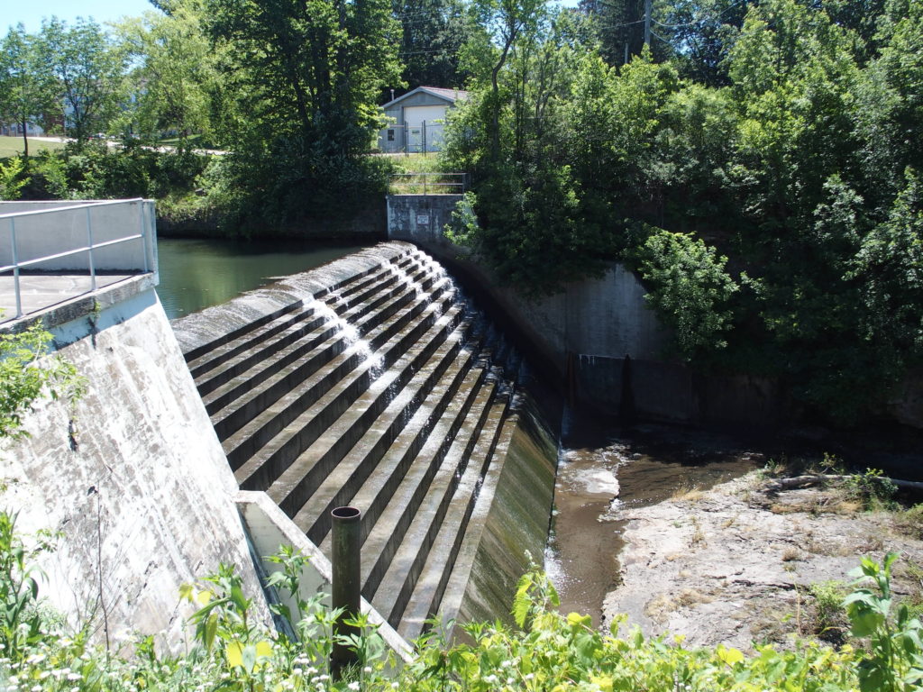 Dam on the Kinnickinnic River