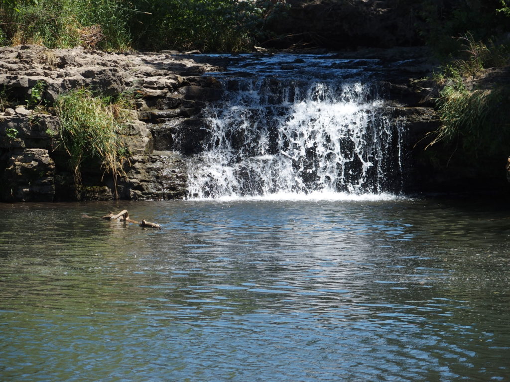 The lower falls
